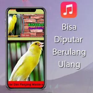 Masteran Kenari Gacor MP3 screenshot 1