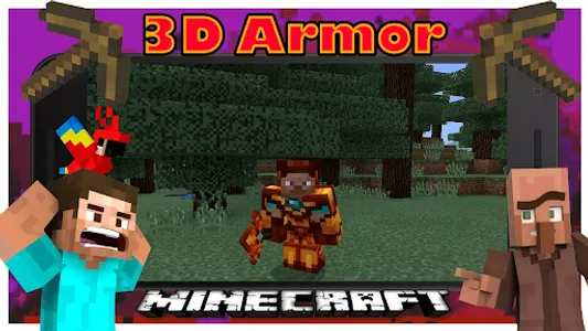3D Armor Mod For Minecraft PE screenshot 2
