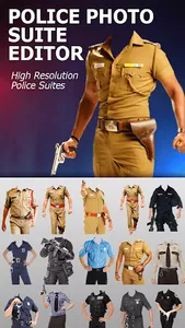 Police Suit - Photo Editor Pro screenshot 0