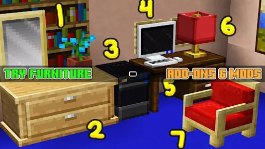Furniture Mod For Minecraft PE screenshot 0