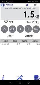 BtScale screenshot 0