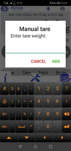 BtScale screenshot 1