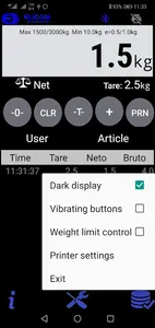BtScale screenshot 2