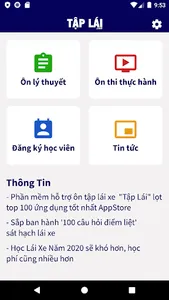 Tập Lái - Ôn Thi GPLX 600 Câu screenshot 0