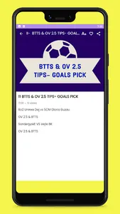 BTTS OV 2.5 TIPS- GOALS PICK03 screenshot 3