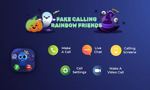 Rainbow Prank Video Calling screenshot 0