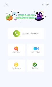 Rainbow Prank Video Calling screenshot 1