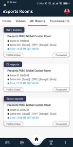 eSports Rooms screenshot 2