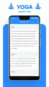 Daily Yoga Poses - Diet Plans screenshot 5