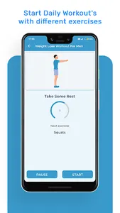 Weight Lose Workout for Men screenshot 2