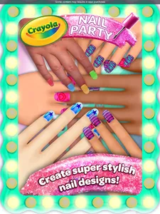 Crayola Nail Party: Nail Salon screenshot 4