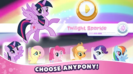 My Little Pony Rainbow Runners screenshot 0