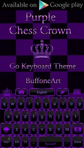 Purple Crown Clock Widget screenshot 6