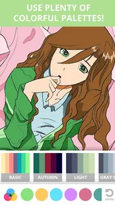 Manga & Anime Coloring Book screenshot 5