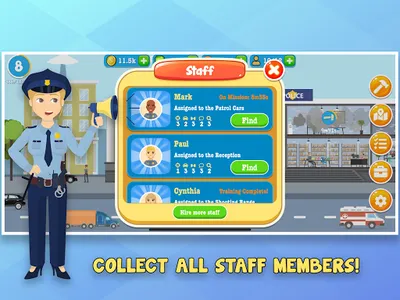 Police Inc: Tycoon police stat screenshot 11