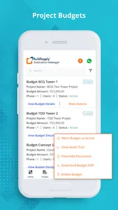 BuildSupply Estimation Manager screenshot 1