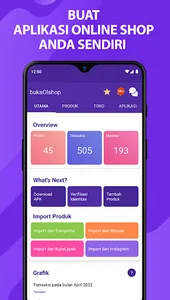 bukaOlshop - Buat App Toko screenshot 0