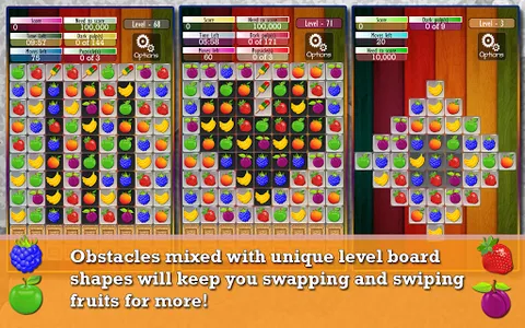 Fruit Drops - Match three game screenshot 2