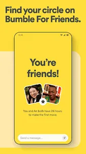 Bumble For Friends: Meet IRL screenshot 5