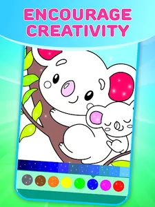 Flower Magic Coloring Book screenshot 1