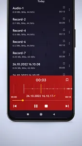 Audio Recorder pro screenshot 2