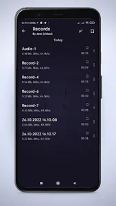 Audio Recorder pro screenshot 4