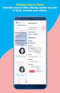 Bunga Jodoh - Match Dating App screenshot 1