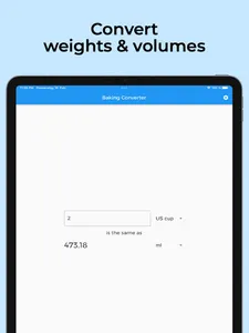 Baking and Cooking Converter screenshot 6