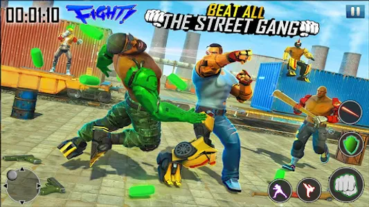 City Street Fighter Games 3D screenshot 11