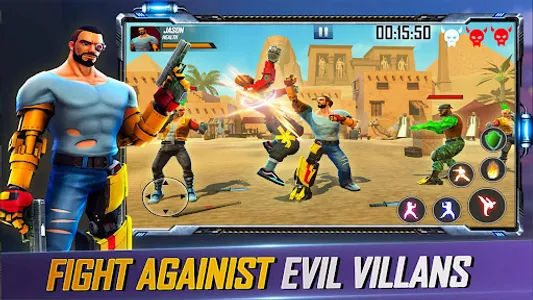 City Street Fighter Games 3D screenshot 13