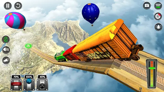 Mega Ramp Train Stunt Game screenshot 17