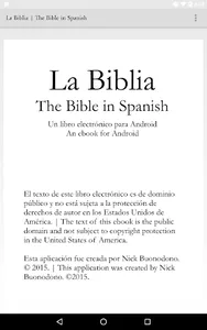La Biblia (Bible) en español screenshot 0