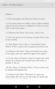 La Biblia (Bible) en español screenshot 1