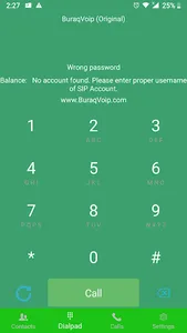 Buraq Voip screenshot 1