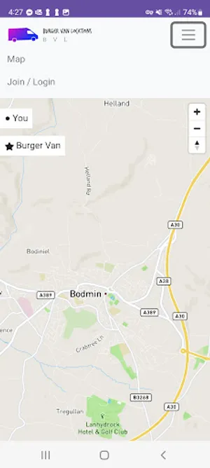 Burger Van Locations screenshot 1