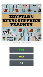 Egyptian Hieroglyphics Teacher screenshot 1