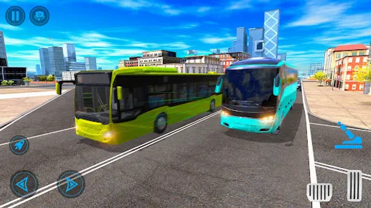 City Bus Racing Games 3D screenshot 3