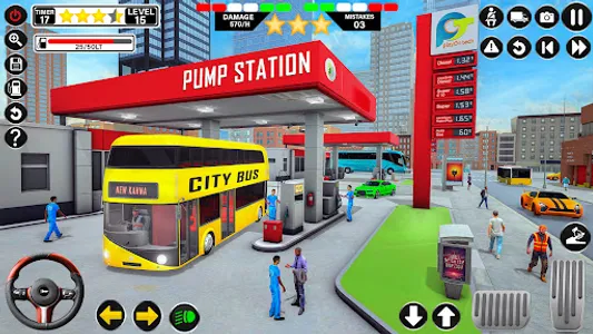 Passenger Coach Bus Driving screenshot 2