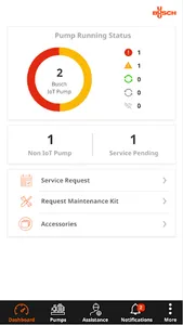 Busch Vacuum app screenshot 0