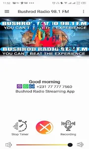 Bushrod Radio 98.1 FM screenshot 2