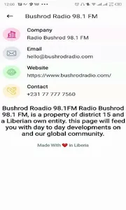 Bushrod Radio 98.1 FM screenshot 3