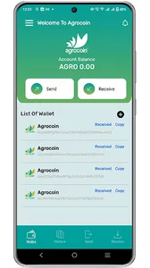 Agrocoin screenshot 2