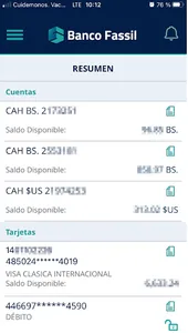 Banco Fassil Empresas screenshot 2