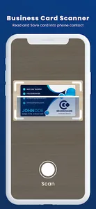 Business Card Scanner & Reader screenshot 0