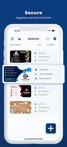 Business Card Scanner & Reader screenshot 1