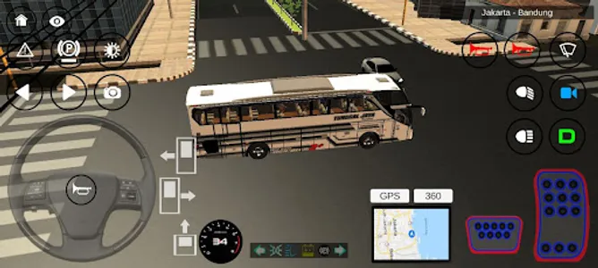Bus Simulator Narik Penumpang screenshot 2