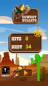 Cowboys Bullets - Flappy screenshot 2