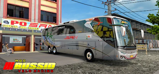Mod Bussid Velg Racing screenshot 0