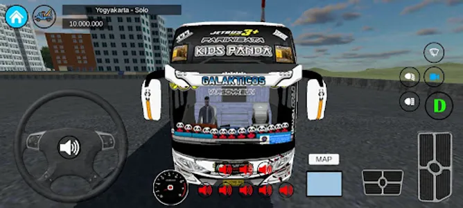 Bus Telolet Basuri Kids Panda screenshot 4