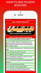 Bus Tickets Booking & Seats screenshot 2